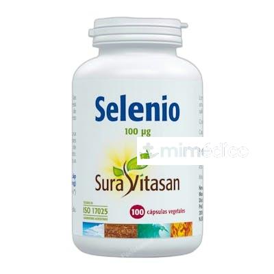 SELENIO L-SELENOMETIONINA 100MCG. 100CAP. SURA VITASAN