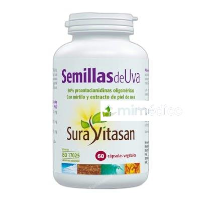 SEMILLAS DE UVA O.P.C. 60CAP. SURA VITASAN