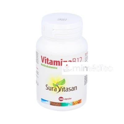 VITAMINA B12 (METILCOBALAMINA) 500MCG. 100CAP. SURA VITASAN