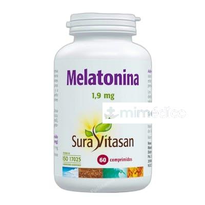 MELATONINA 1,9MG. 60COMP. SURA VITASAN