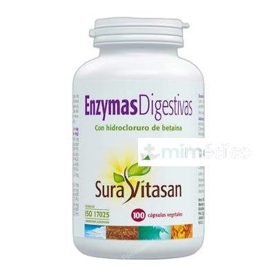 ENZYMAS DIGESTIVAS 100CAP. SURA VITASAN