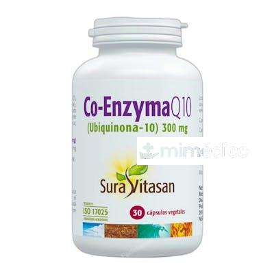 CO-ENZYMA Q10 300MG. UBIQUINONA 30CAP. SURA VITASAN