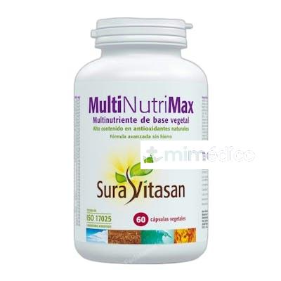 MULTI NUTRI MAX MULTINUTRIENTE BASE VEGETAL 60CAP. SURA VITASAN