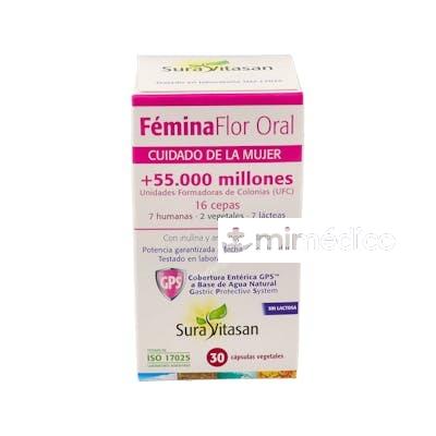FEMINA FLOR ORAL  30CAP. SURA VITASAN