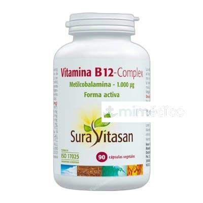 VITAMINA B12 COMPLEX 90VCAP. SURA VITASAN
