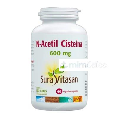 N-ACETIL CISTEINA 60CAP. SURA VITASAN