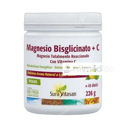 MAGNESIO BISGLICINATO+ VIT. C 226GR. SURA VITASAN