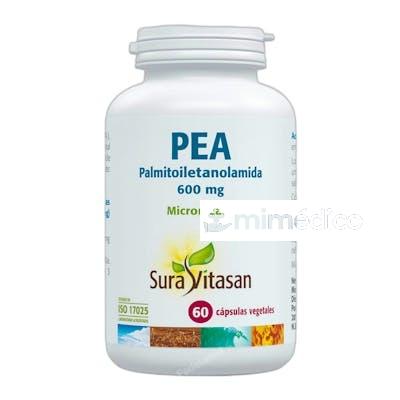 PEA PALMITOILETANOLAMIDA 600MG 60VCAP. SURA VITASAN