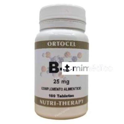 VITAMINA B-6 100COMP. ORTOCEL NUTRI-THERAPY