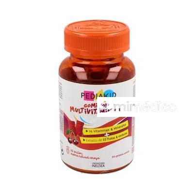 PEDIAKID GOMINOLAS MULTIVITAMINADAS 60GOMINOLAS INELDEA