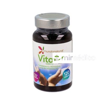 VITA D3 4000UI 120PERLAS MUNDONATURAL
