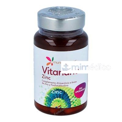 VITANANO ZINC LIPOSOMADO 30CAP. MUNDONATURAL
