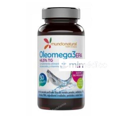 OLEOMEGA 3 EPA 46,5% 30PERLAS MUNDONATURAL