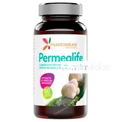 PERMEALIFE MELENA DE LEON 60CAP. MUNDONATURAL
