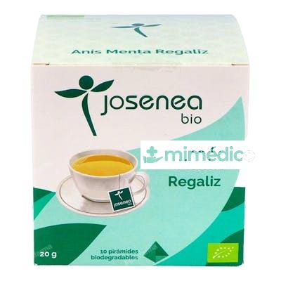 ANIS-MENTA-REGALIZ 10PIRAMIDES ENSOBRADAS BIO JOSENEA