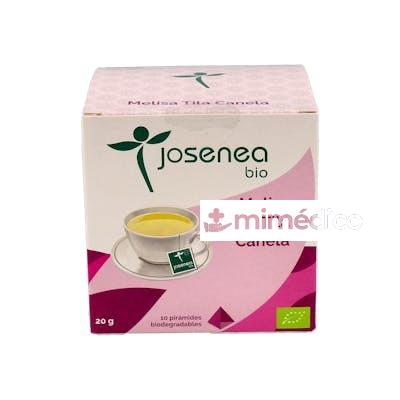 MELISA-TILA-CANELA 10PIRAMIDES ENSOBRADAS BIO JOSENEA