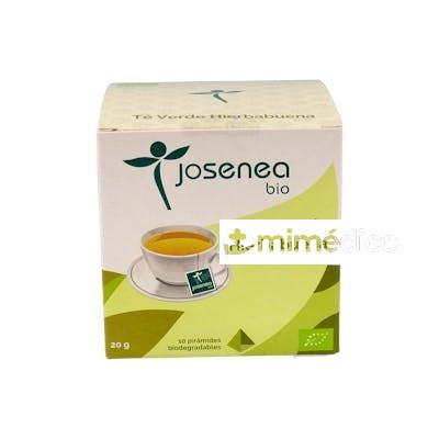 TE VERDE-HIERBABUENA 10PIRAMIDES ENSOBRADAS BIO JOSENEA