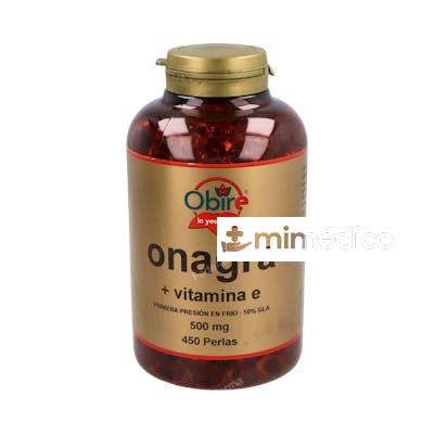 ACEITE DE ONAGRA 500MG. 450PERLAS OBIRE