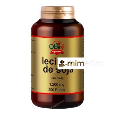 LECITINA DE SOJA IP 1200MG. 200PERLAS OBIRE