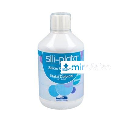 SILI-PLATA SILICIO ORG.+ PLATA COLOIDAL 500ML. LABO SANTE SILICE