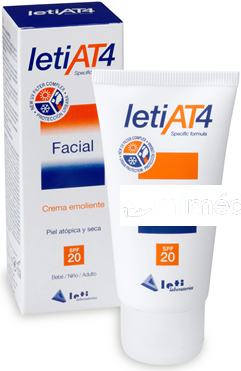 LETIAT4 FACIAL PARA PIEL ATOPICA SPF20 50 ML LETI