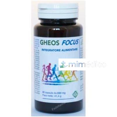 GHEOS FOCUS 60CAP. GHEOS
