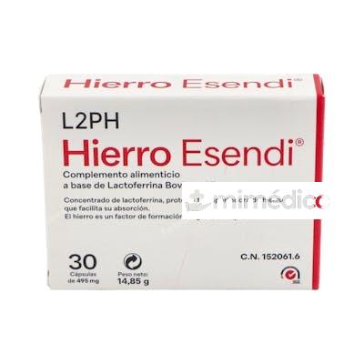 HIERRO ESENDI 30CAP. ELE2PHARMA