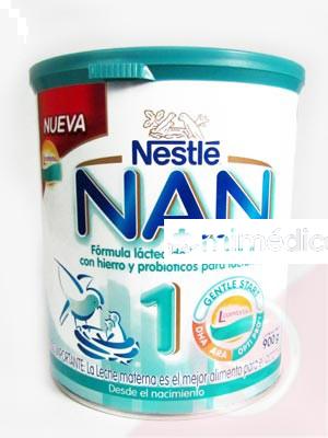 NESTLE NAN 1 LECHE INICIO 800GR.
