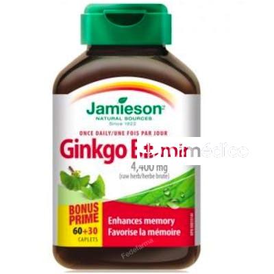 GINKGO BILOBA 80MG. 90COMP. JAMIESON