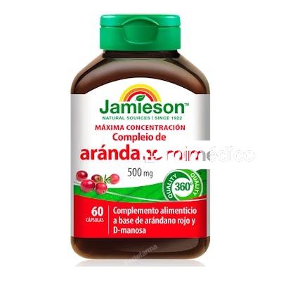 ARANDANO ROJO 500MG: 60CAP. JAMIESON