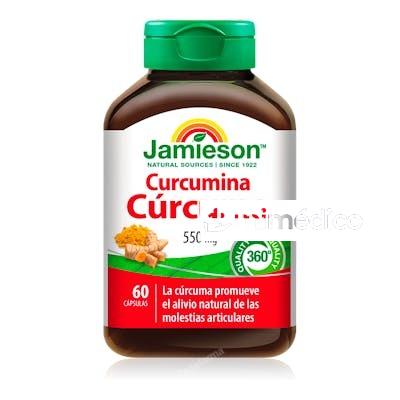CURCUMINA CURCUMA 550MG. 60CAP. JAMIESON