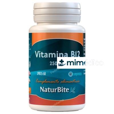 VITAMINA B12 250MCG. 60COMP. NATURBITE