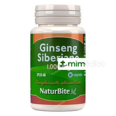 GINSENG SIBERIANO 1000MG. 60COMP. NATURBITE
