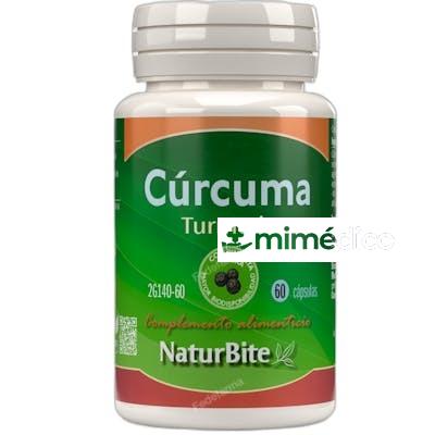 TURMERIC (CURCUMA) 500MG. 60CAP. NATURBITE