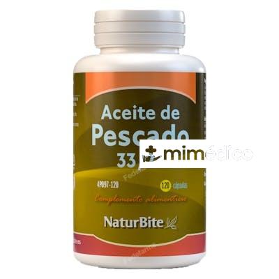 ACEITE DE PESCADO 1000MG. 120CAP. NATURBITE