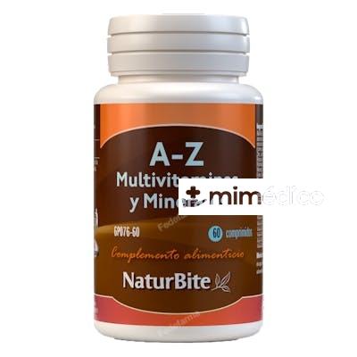 A-Z MULTIVITAMINAS Y MINERALES 60COMP. NATURBITE
