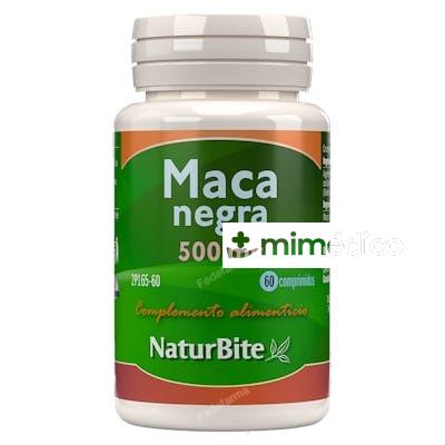 MACA NEGRA 500MG. 60COMP. NATURBITE