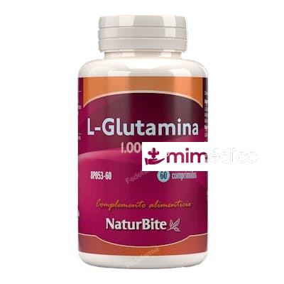 L-GLUTAMINA 1000MG. 60COMP. NATURBITE