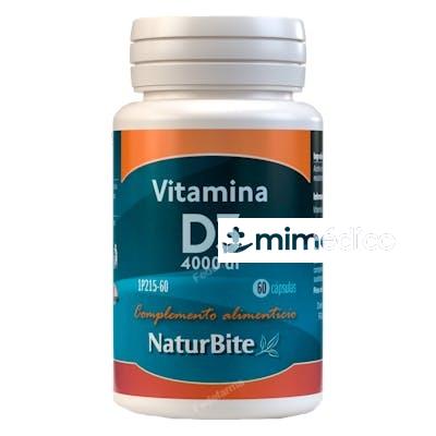 VITAMINA D3 4000UI 60PERLAS NATURBITE