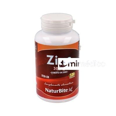 ZINC CITRATO 30MG 120CAP. NATURBITE