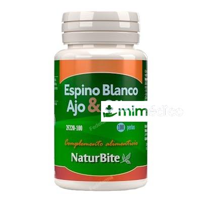 ESPINO BLANCO + AJO + OLIVO 100PERLAS NATURBITE