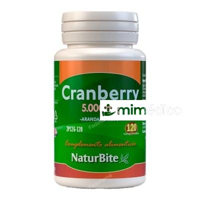 CRANBERRY ARANDANO ROJO 5000MG. 120COMP. NATURBITE
