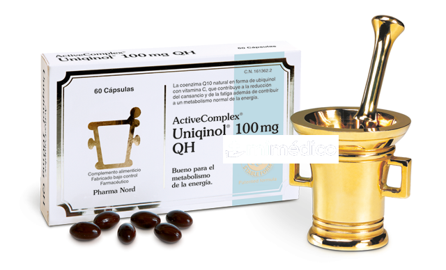 ACTIVE COMPLEX UNIQUINOL Q10 100MG 60CAPS PHARMA NORD