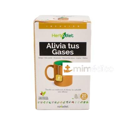 HERBODIET INF. ALIVIA TUS GASES 20FILTROS NOVADIET