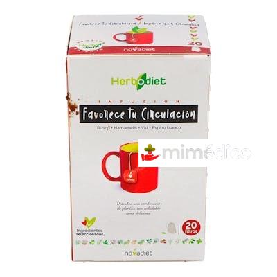 HERBODIET INF. FAVORECE TU CIRCULACION 20FILTROS NOVADIET