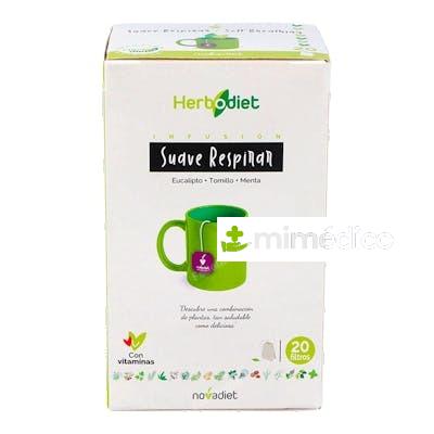 HERBODIET INF. SUAVE RESPIRAR 20FILTROS NOVADIET