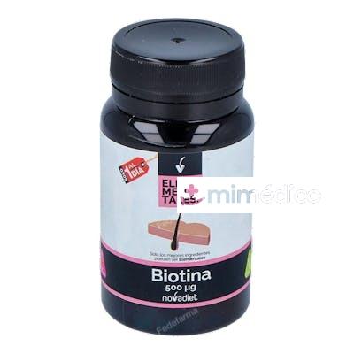 BIOTINA 500MCG 120COMP. ELEMENTALES NOVADIET