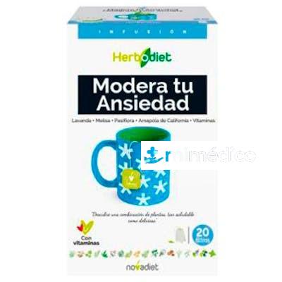 HERBODIET INF. MODERA TU ANSIEDAD 20FILTROS.  NOVADIET