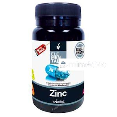 ZINC 60CAP. ELEMENTALES NOVADIET