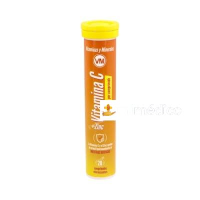VITAMINA C + ZINC 20COMP.EFERV. YNSADIET